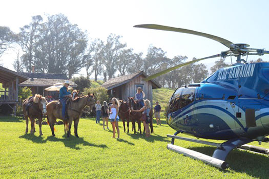 Helicopter Horseback Maui